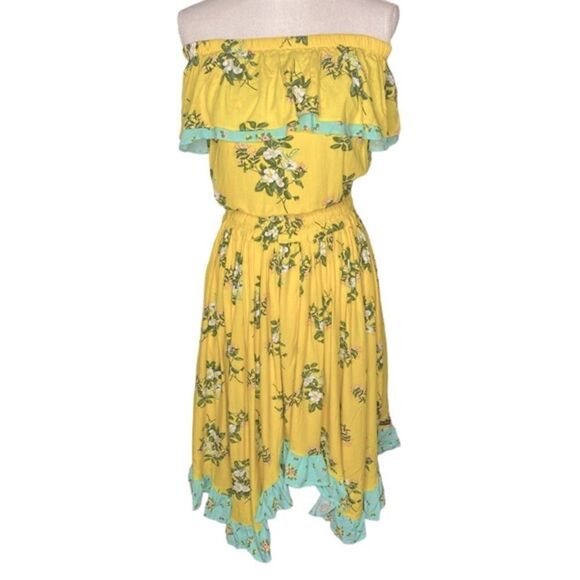 Matilda Jane Wm’s Sz XS Yellow Brilliant Daydream Hooked On A Feeling Dress - Picture 5 of 7